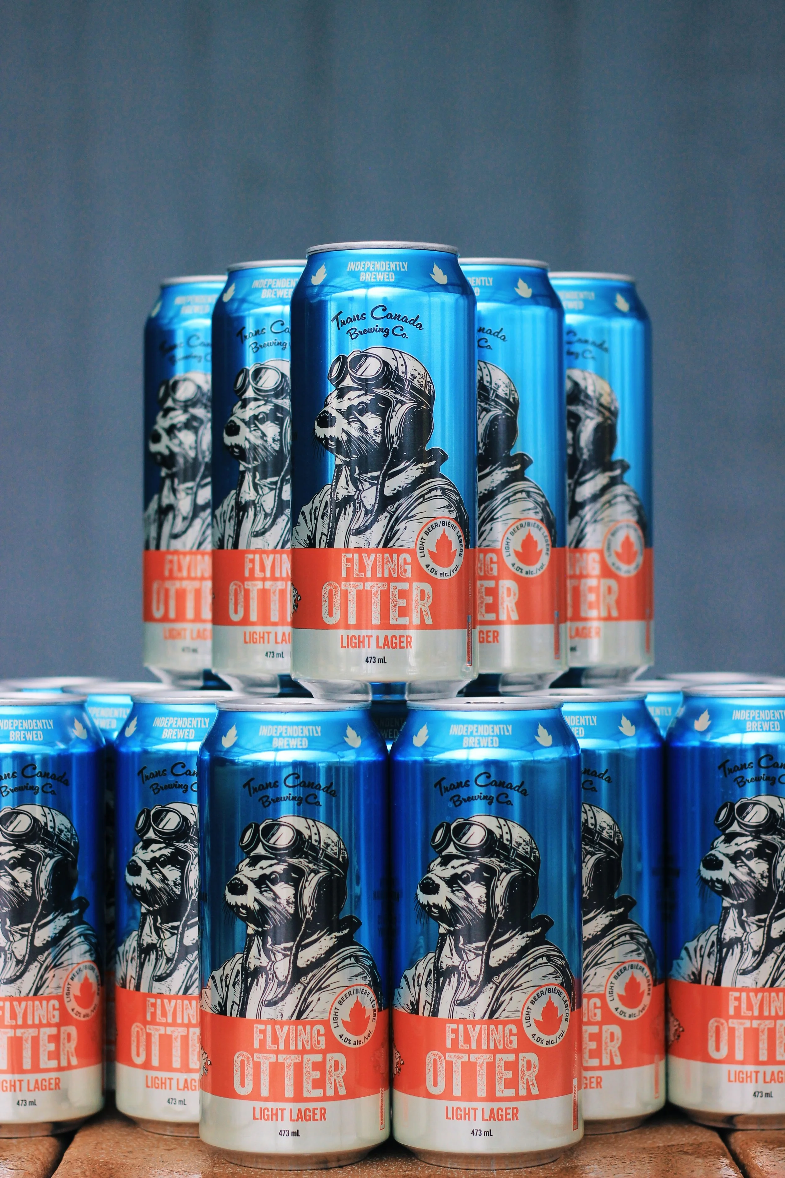 Flying Otter Light Lager — Trans Canada Brewing Company